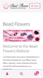 Mobile Screenshot of beadflowers.co.uk
